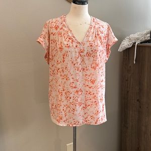 Simply Vera Wang Spring Blouse Shirt